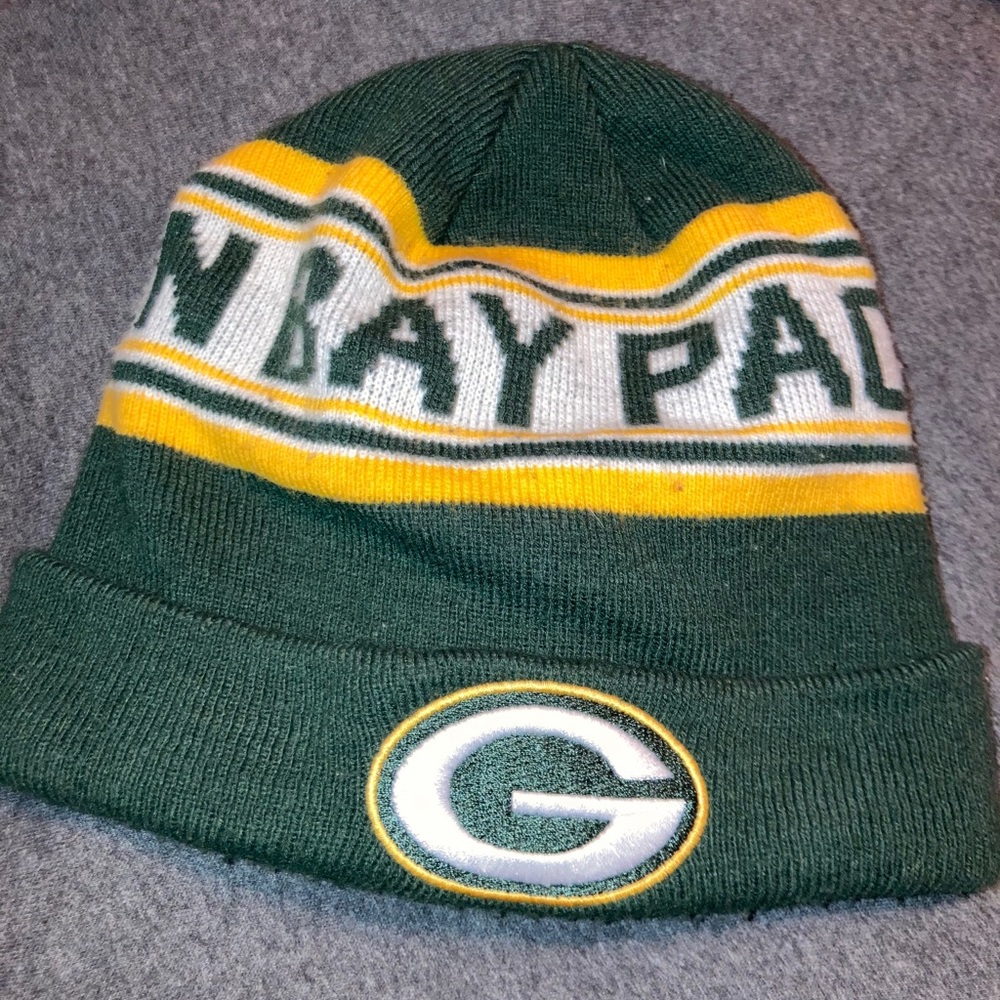 Green Bay Packers Youth Knit Hat (can fit adults)